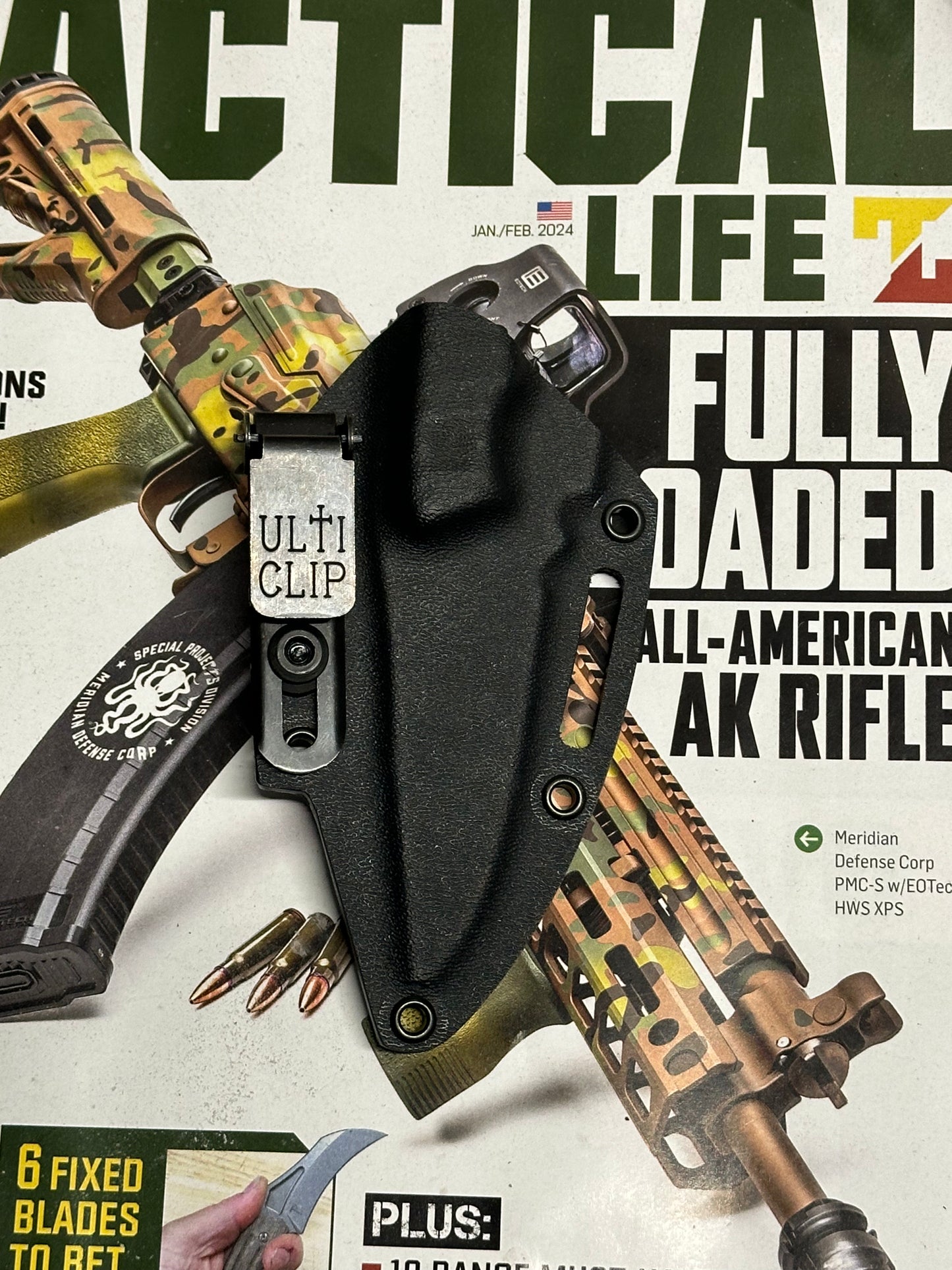 Extra Kydex Badger Sheath