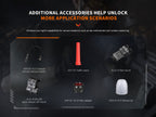 Fenix PD32R Rechargeable Silent Switch LED Flashlight
