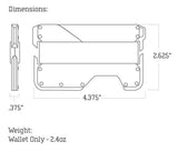 D01 DAPPER™ WALLET - SPECIAL EDITION - SLATE GREY
