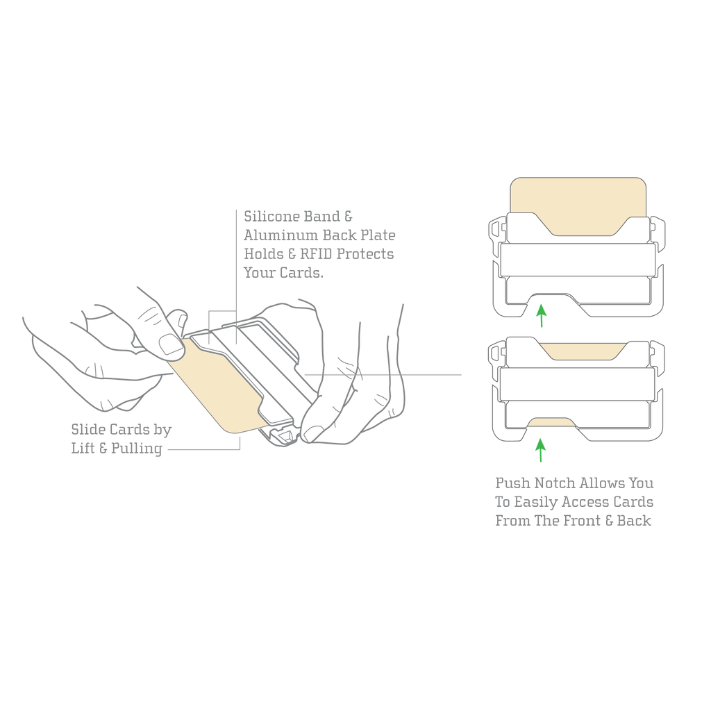 D01 DAPPER™ WALLET - SPECIAL EDITION - SLATE GREY
