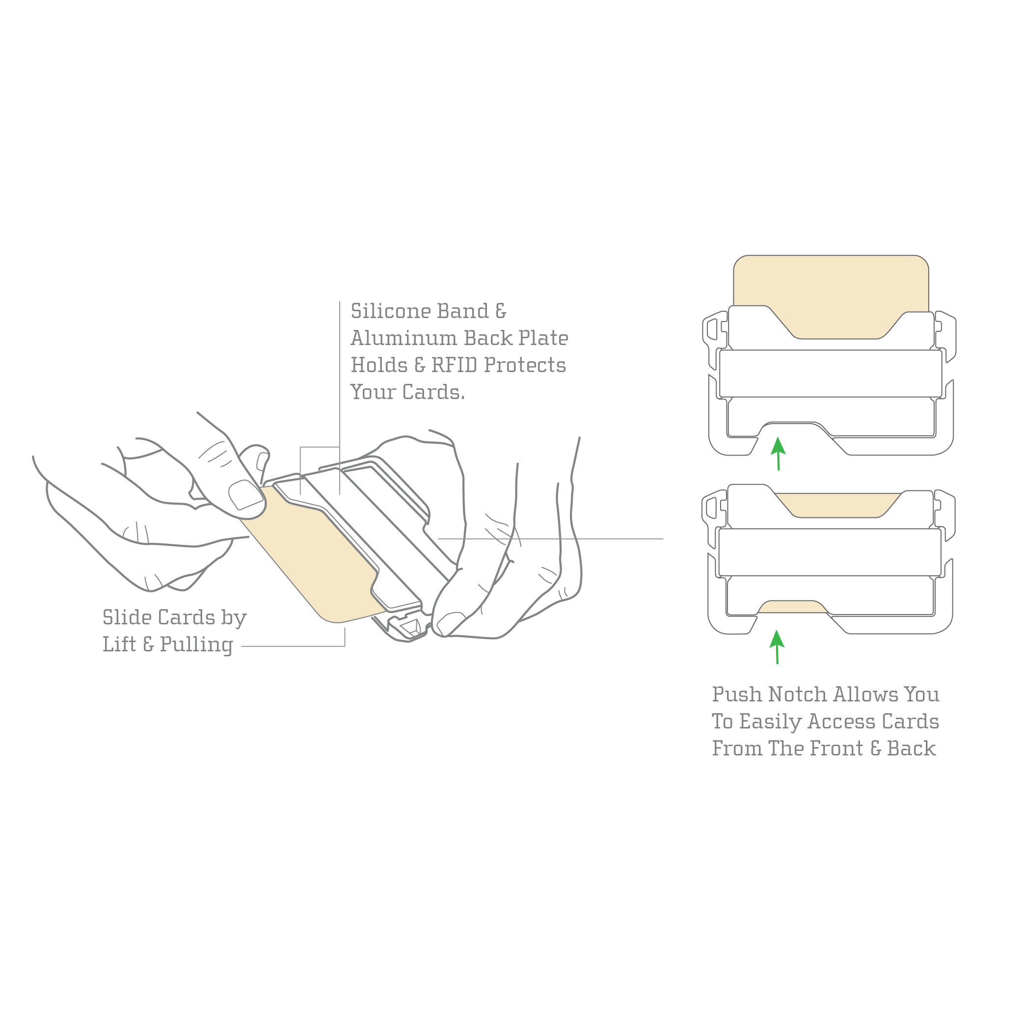 D01 DAPPER™ WALLET - SPECIAL EDITION - SLATE GREY