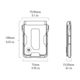 M1 MAVERICK™ BIFOLD WALLET - 4 POCKET BIFOLD LEATHER